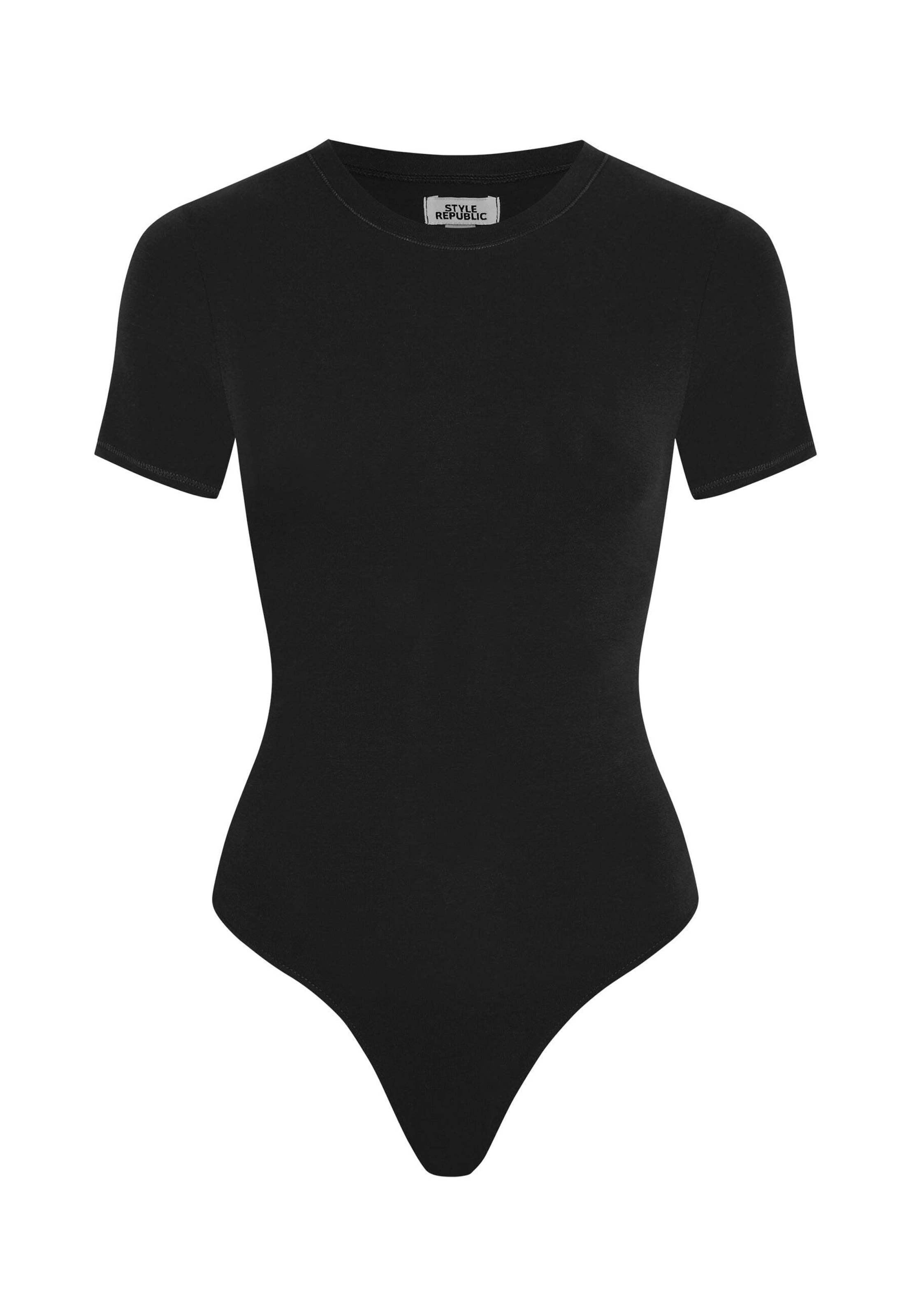 Body a maglietta di Style Republic in nero: frontale
