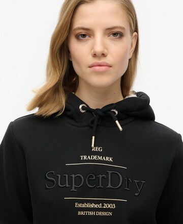 Superdry Sweatshirt in Zwart