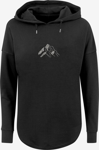 Sweat-shirt F4NT4STIC en noir : devant