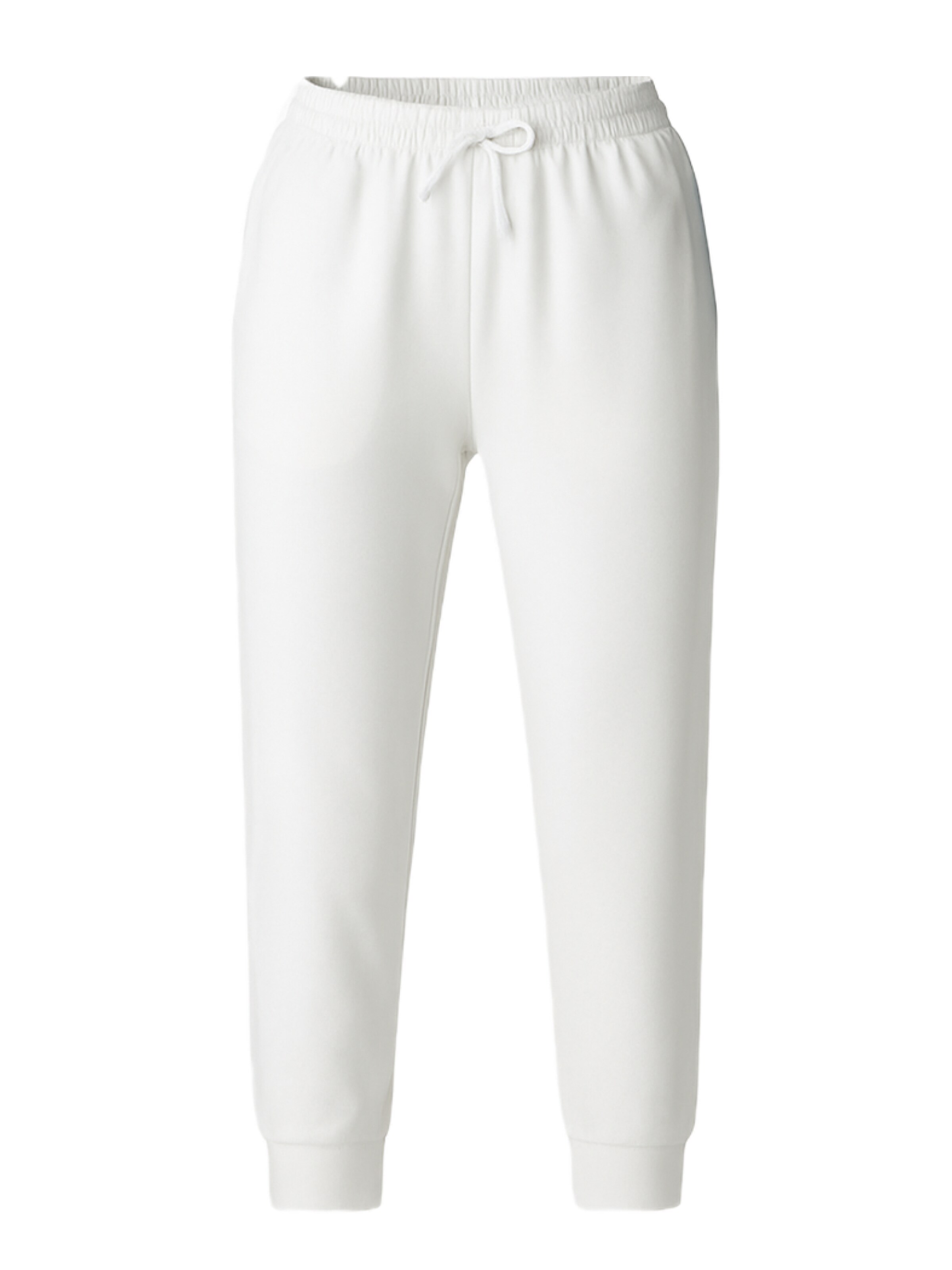 C&City Tapered Pants in White: front