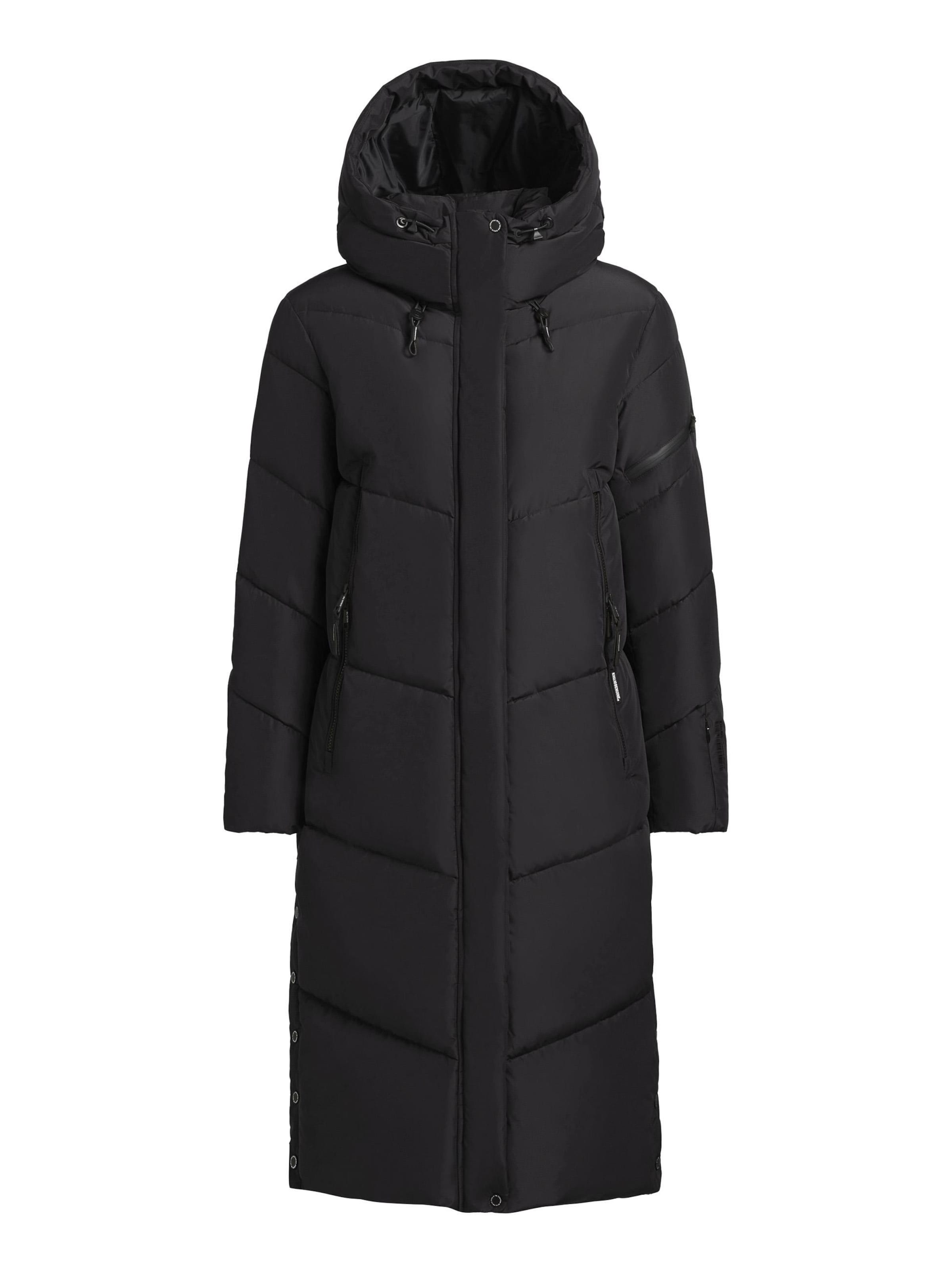 khujo Winter coat 'Sonje6-YM' in Black: front