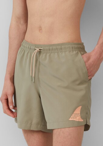 s.Oliver Badeshorts in Grün