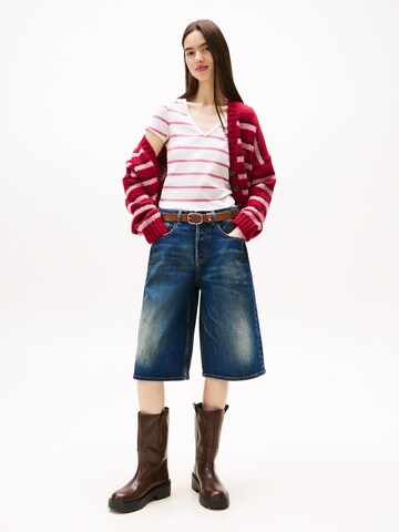 Tommy Jeans Tričko 'ESSENTIAL' – bílá