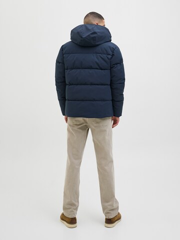 JACK & JONES Зимняя куртка 'JJGlobal' в Синий