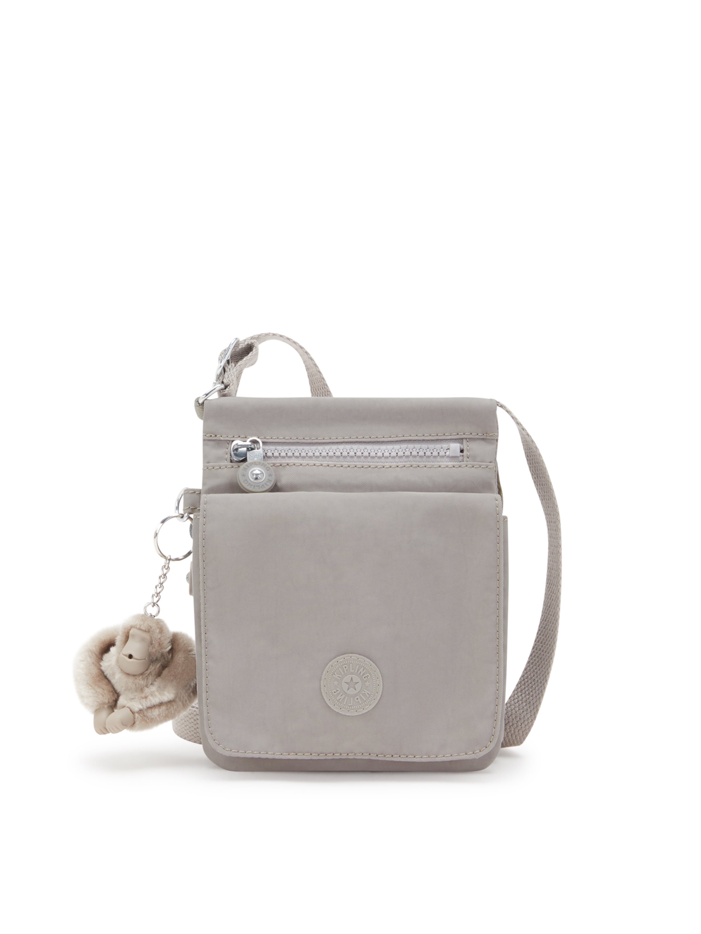 Borsa a tracolla 'New Eldorado' di KIPLING in grigio: frontale