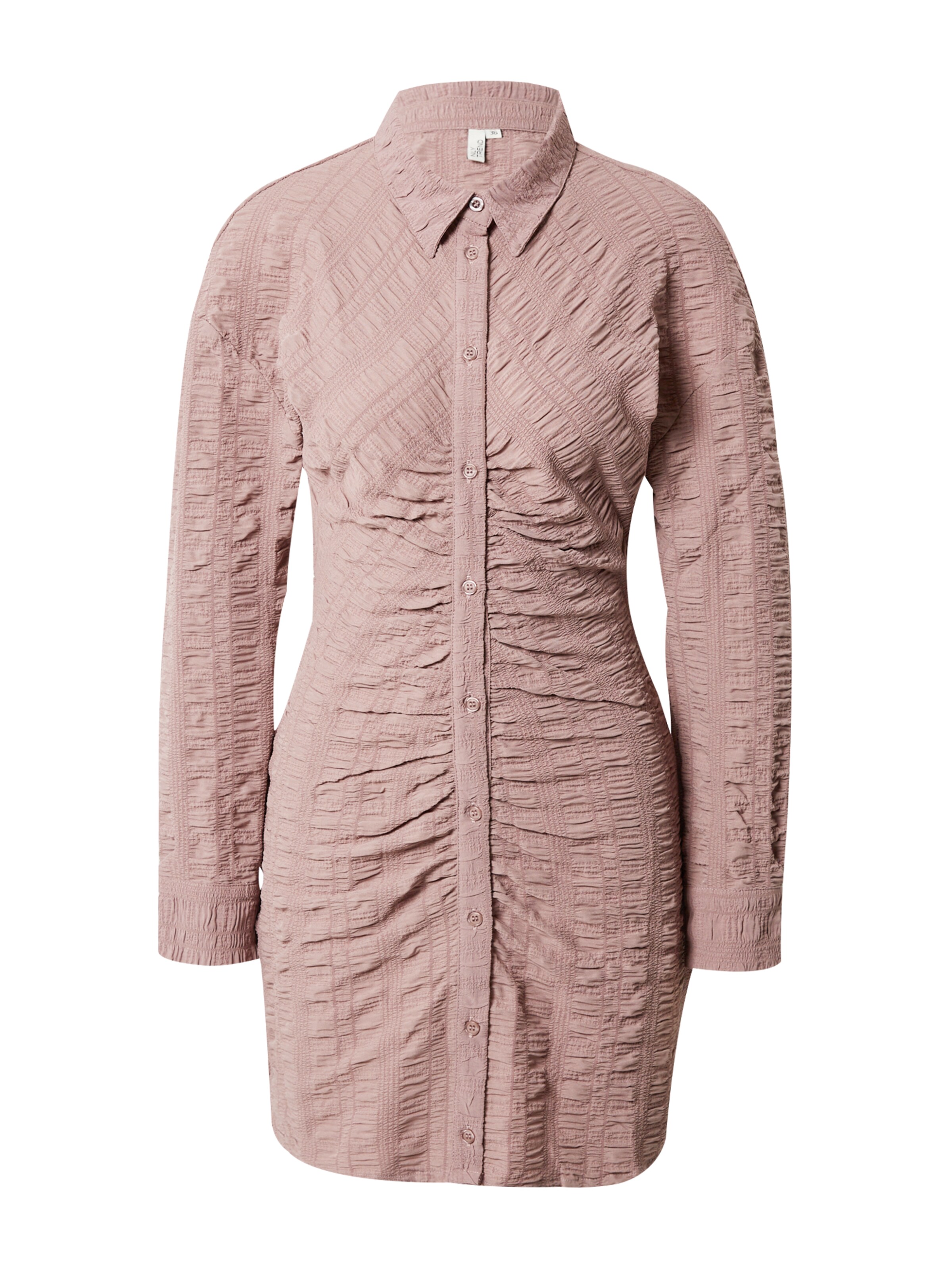 Robe-chemise 'How I Do It' NLY by Nelly en marron : devant