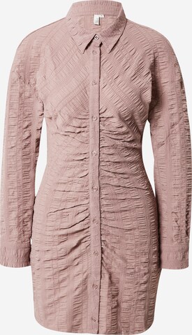 Robe-chemise 'How I Do It' NLY by Nelly en marron : devant