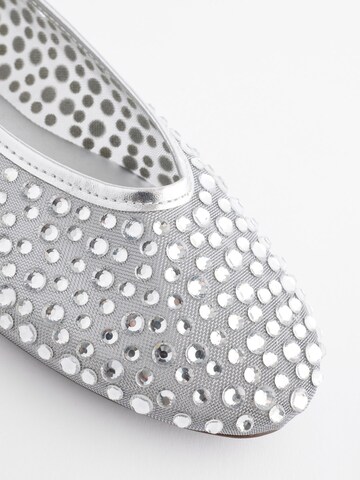 Ballerines 'Forever Comfort' Next en argent