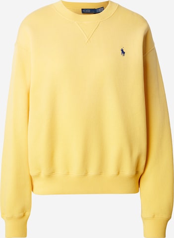 geltona Polo Ralph Lauren Megztinis be užsegimo: priekis