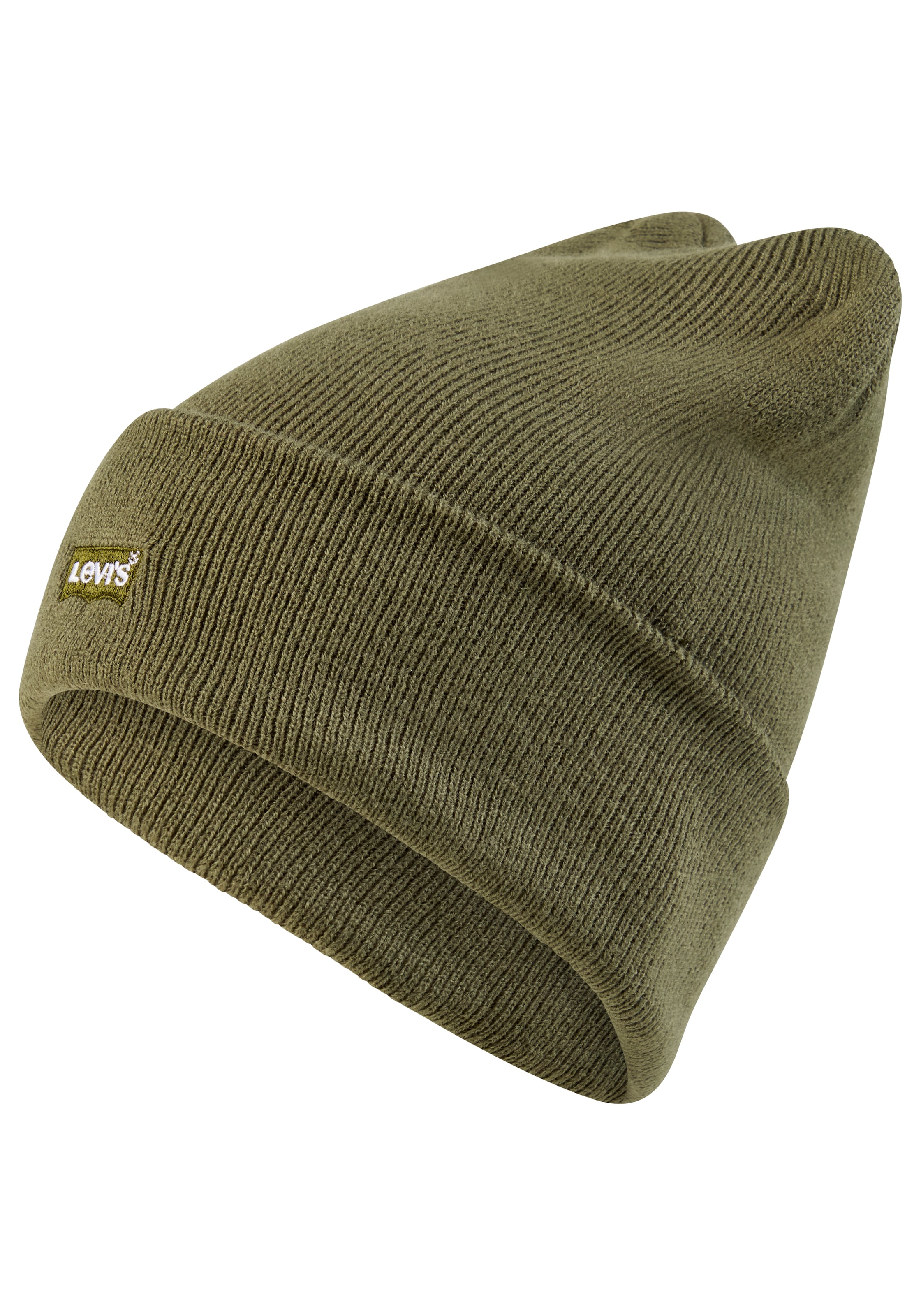 Levi's Kids Beanie in Green: front