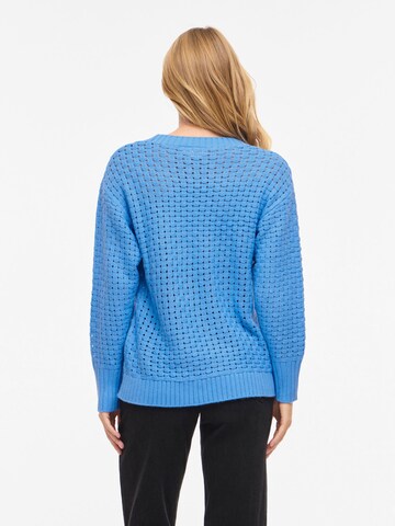 VILA Sweater 'VIOa' in Blue
