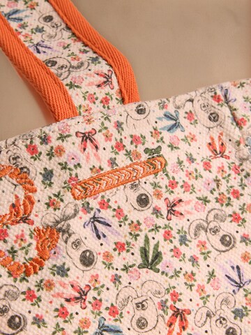 Cath Kidston Nakupovalna torba 'Wallace Und Gromit' | bež barva