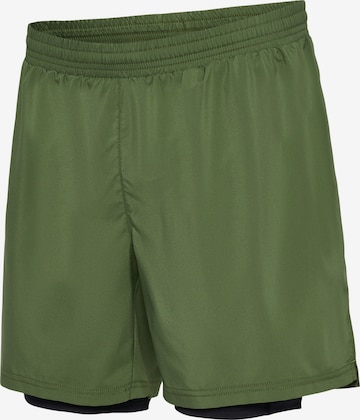 Newline Regularen Športne hlače 'Detroit' | zelena barva