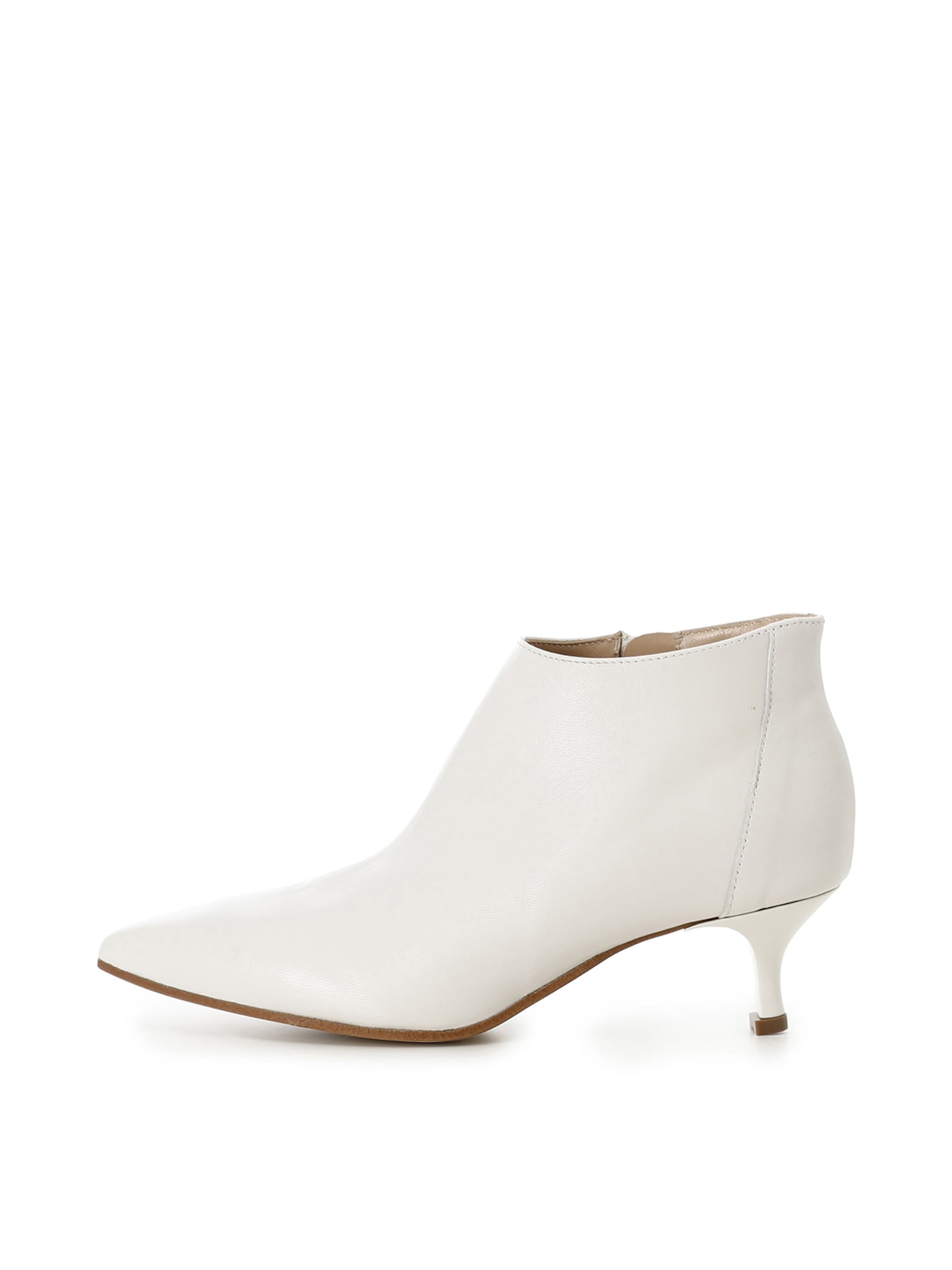 Stivaletto di CAFè NOIR in bianco: frontale