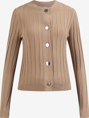 Cardigan DreiMaster Klassik en beige : devant