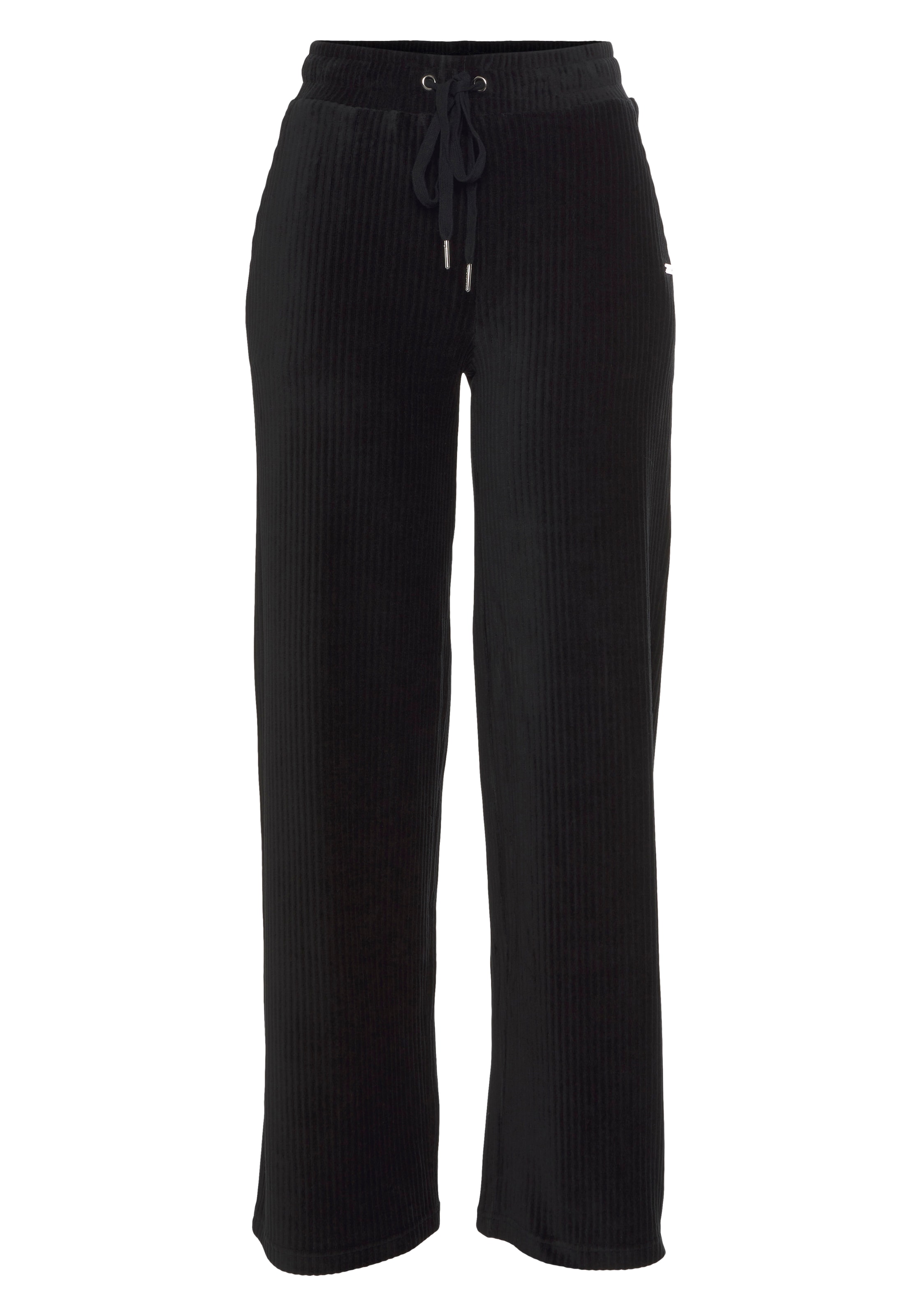 VIVANCE Loosefit Broek in Zwart: voorkant