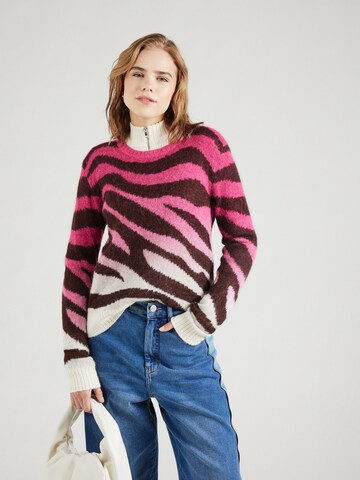 JOOP! Sweter w kolorze różowy: przód