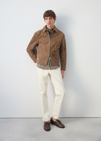MANGO MAN Between-Season Jacket 'Maximo' in Beige