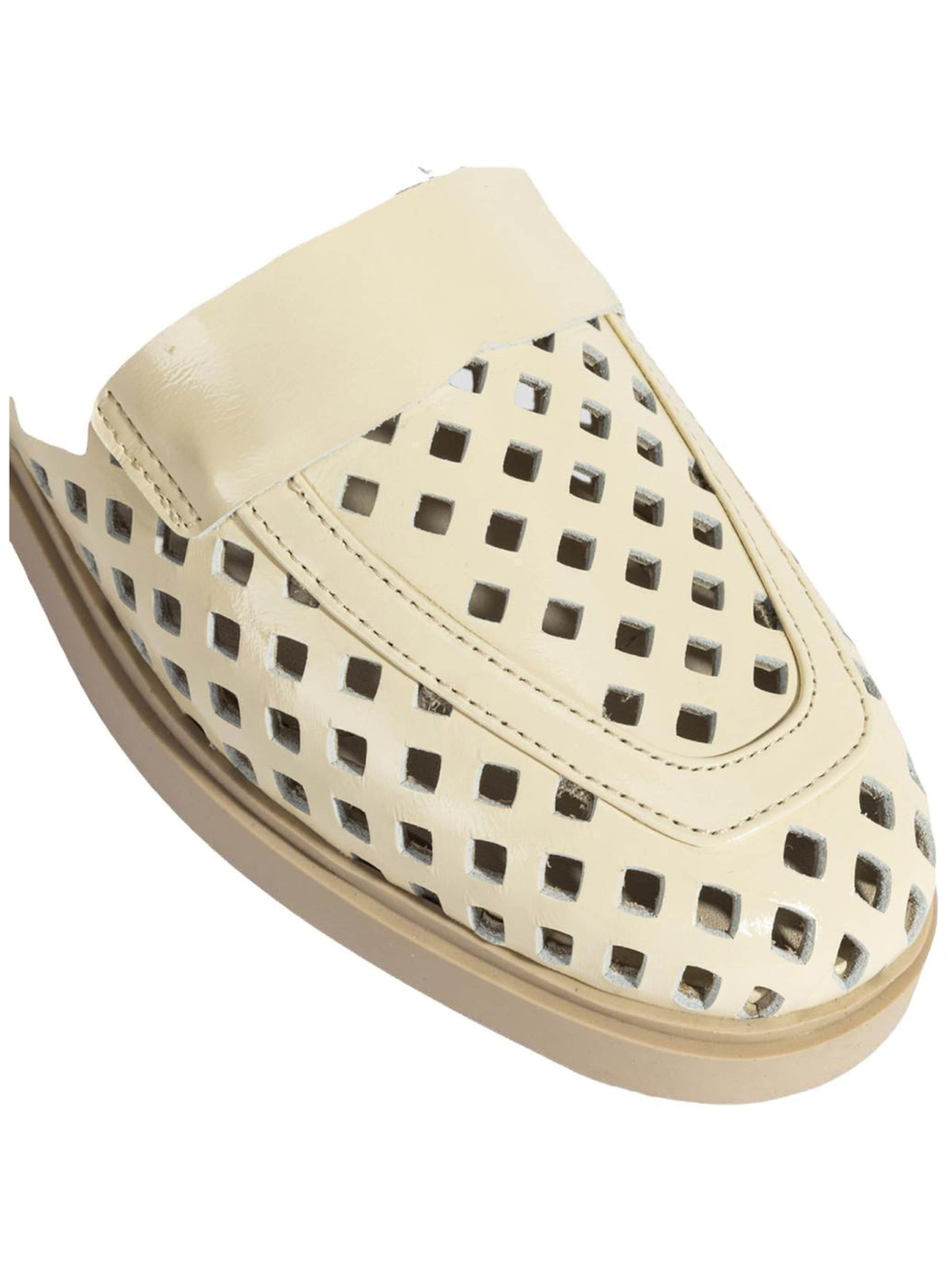 Desa Moccasins 'Slip-Ons' in Beige