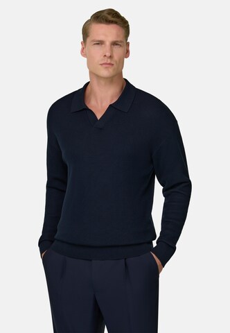 T-Shirt Boggi Milano en bleu : devant