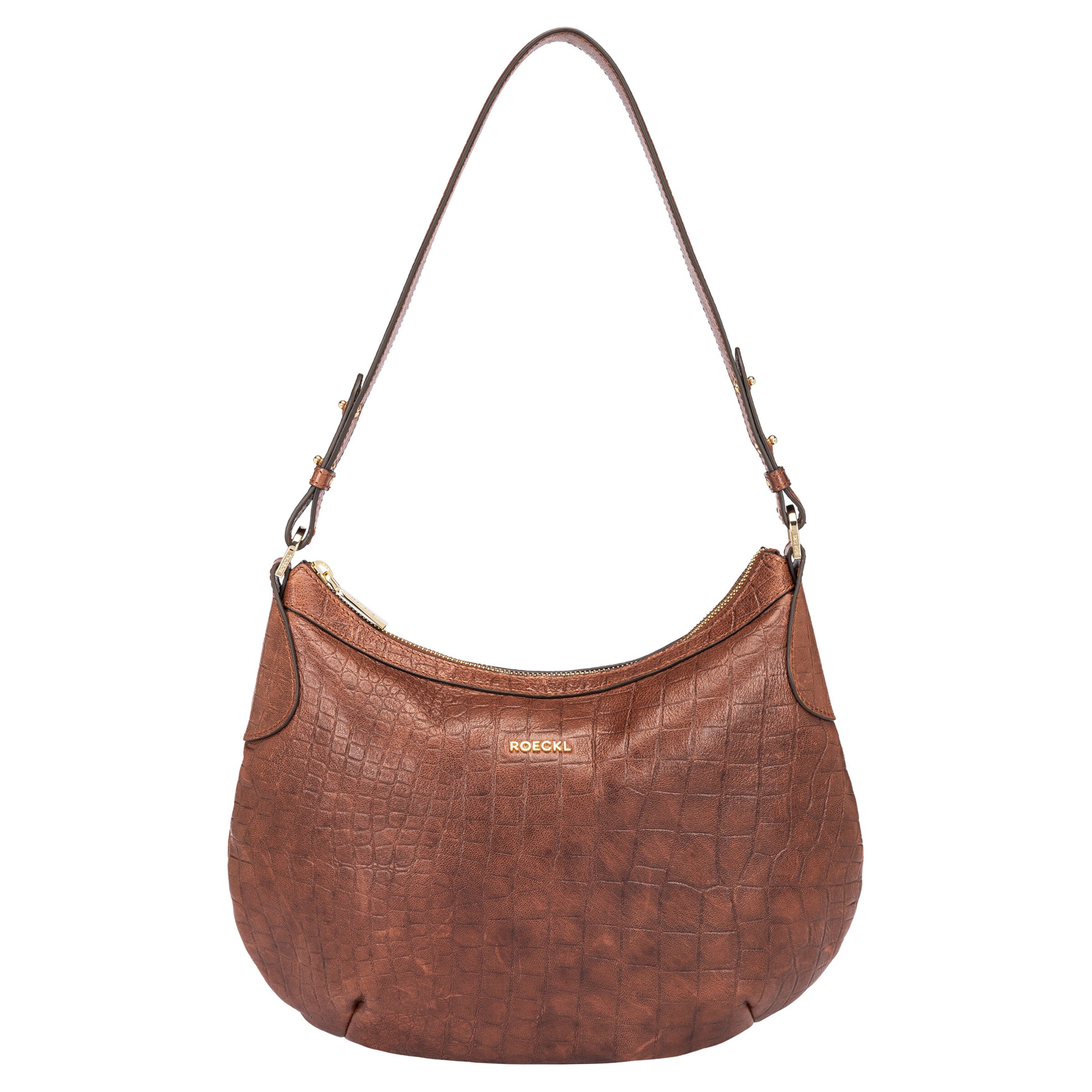 Sac bandoulière 'LIBERTY SCHULTERTASCHE SMALL' Roeckl en marron : devant