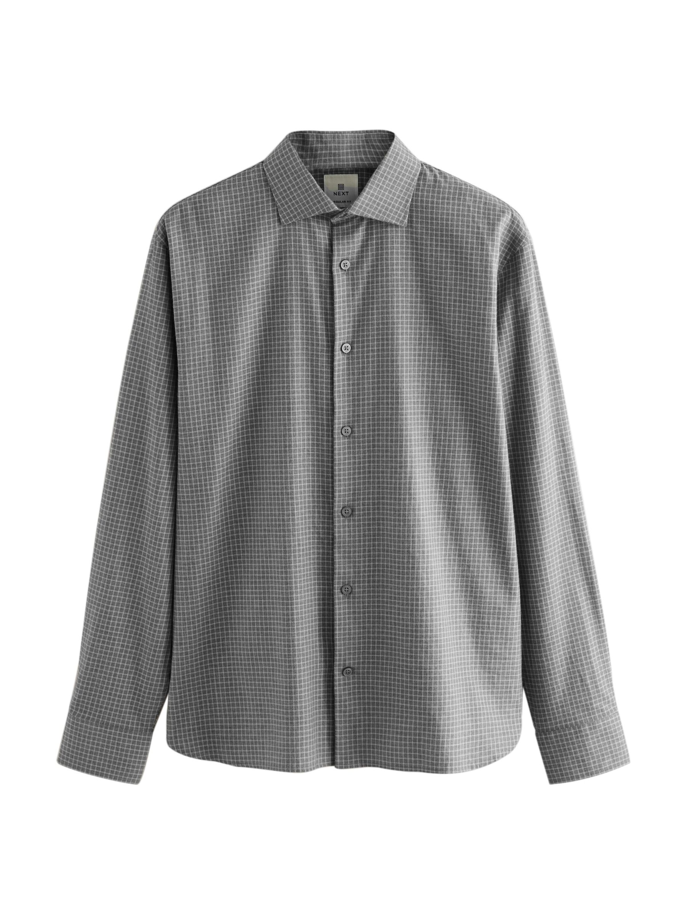 Cămașă de la Next pe gri: față