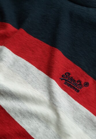 T-Shirt 'Essentials' Superdry en bleu