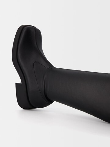 Bottes Bershka en noir