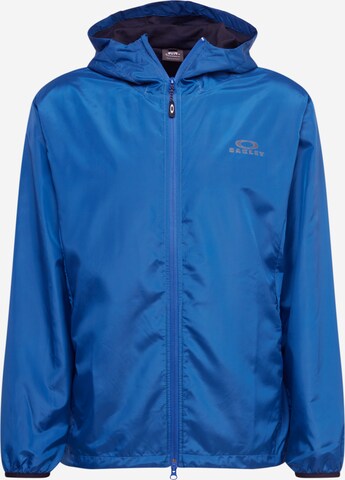 Veste outdoor 'FOUNDATIONAL' OAKLEY en bleu : devant