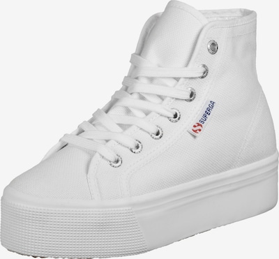 SUPERGA Baskets hautes en bleu / rouge / blanc, Vue avec produit