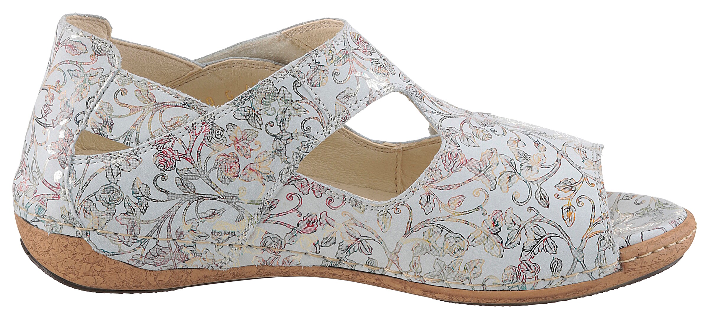 WALDLÄUFER Sandale in Weiß