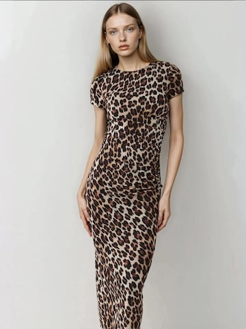 Hiccup - Vestido em castanho