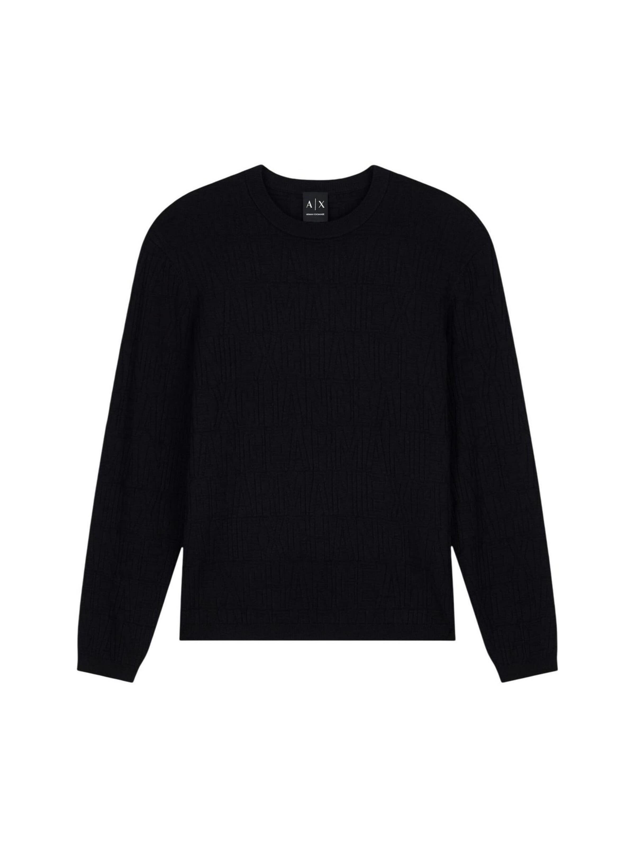 ARMANI EXCHANGE - Jersey 'XM002986 AF10454' en negro: frente