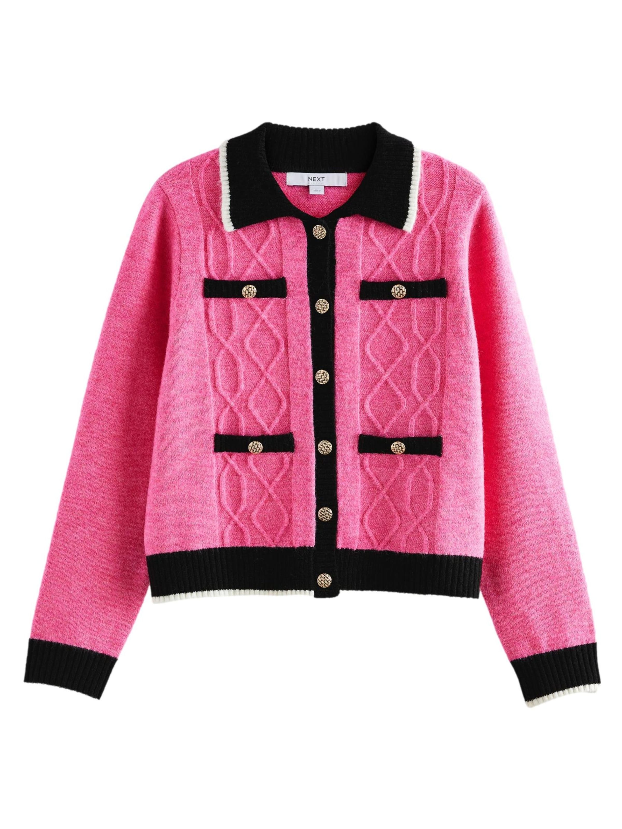 Cardigan Next en rose : devant