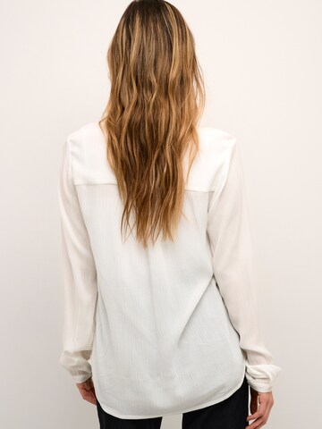 Camicia da donna 'KA Amber' di Kaffe in bianco