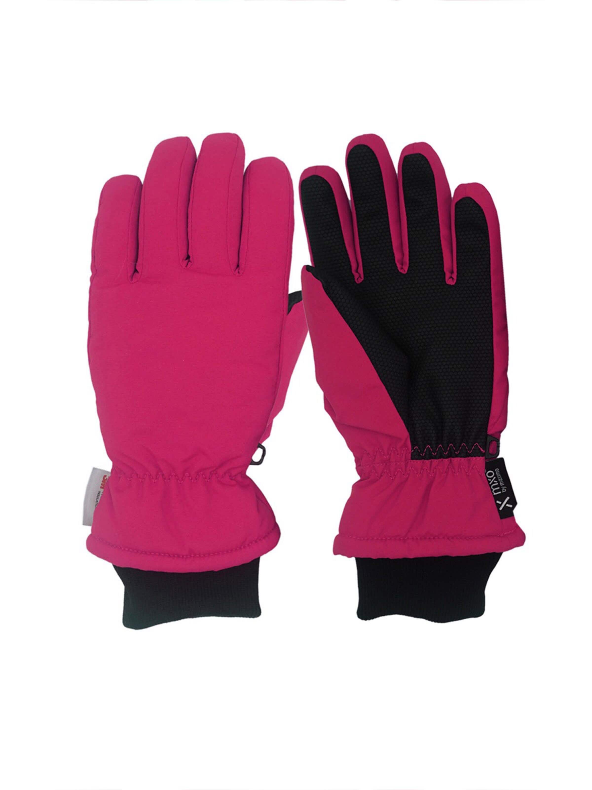 MAXIMO Gloves in Pink: front