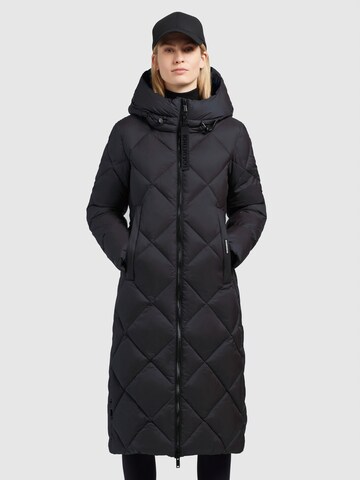 khujo - Sobretudo de inverno 'SALIA' em preto: frente