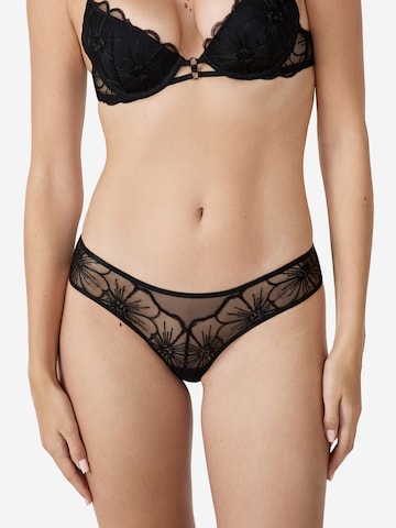 ETAM Slip 'Dalhia' in Schwarz: Vorderseite