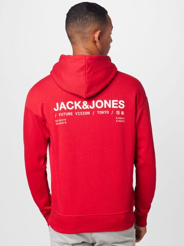 JACK & JONES Μπλούζα φούτερ 'VISION' σε κόκκινο