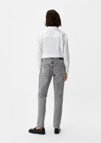 Coupe slim Jean comma casual identity en gris