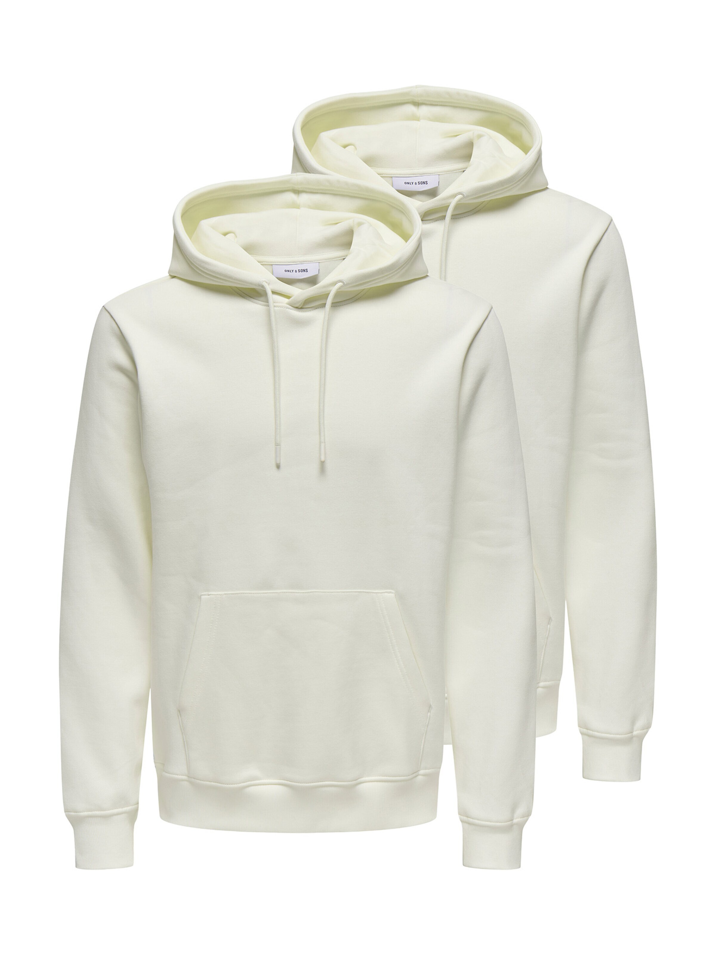 Only & Sons Sweatshirt 'Connor' in Beige: front