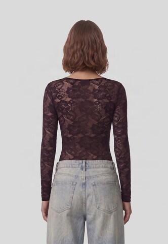 Urban Classics - Body camiseta en rojo: atrás