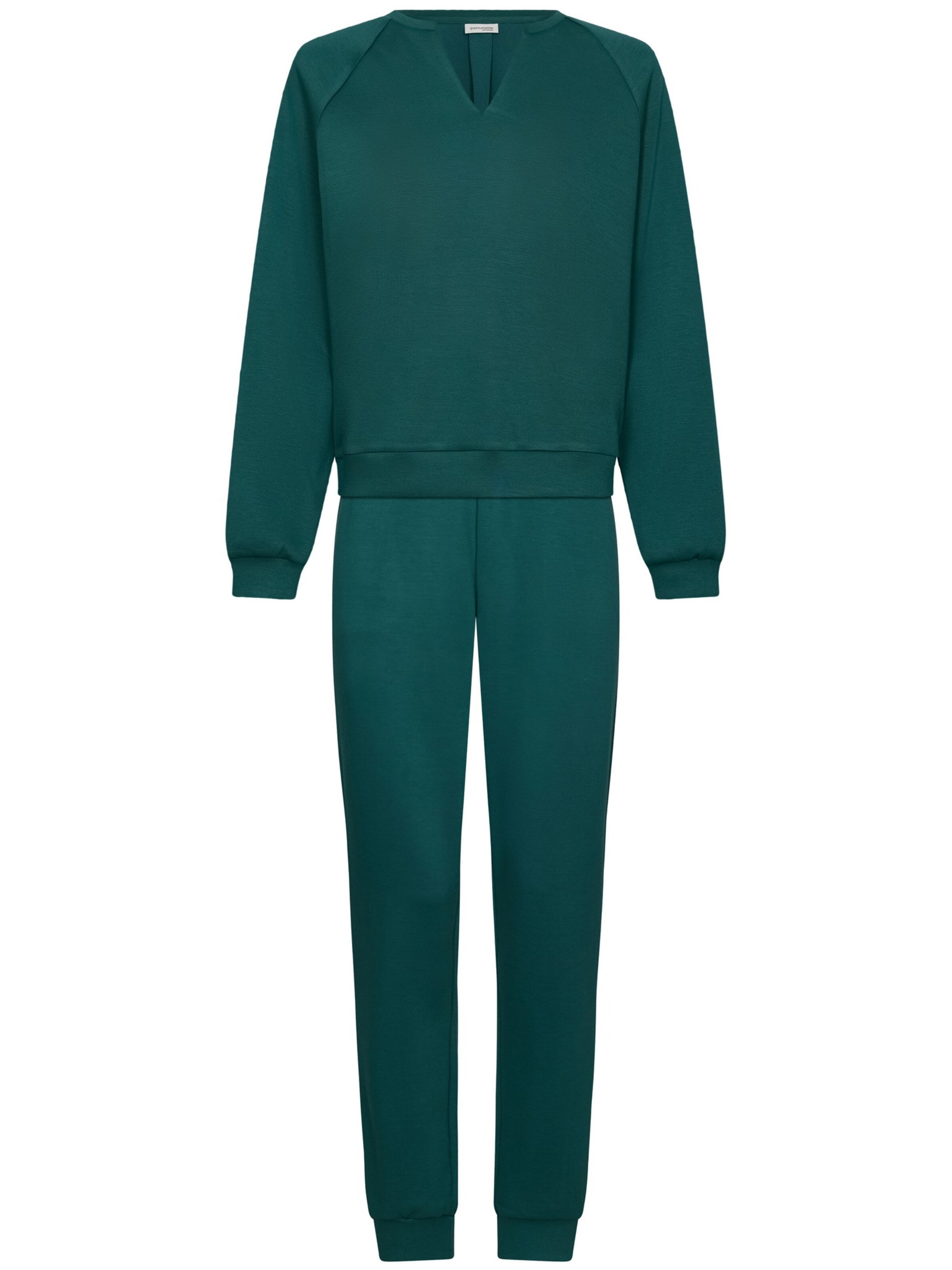Tenue d'intérieur Pastunette en vert : devant