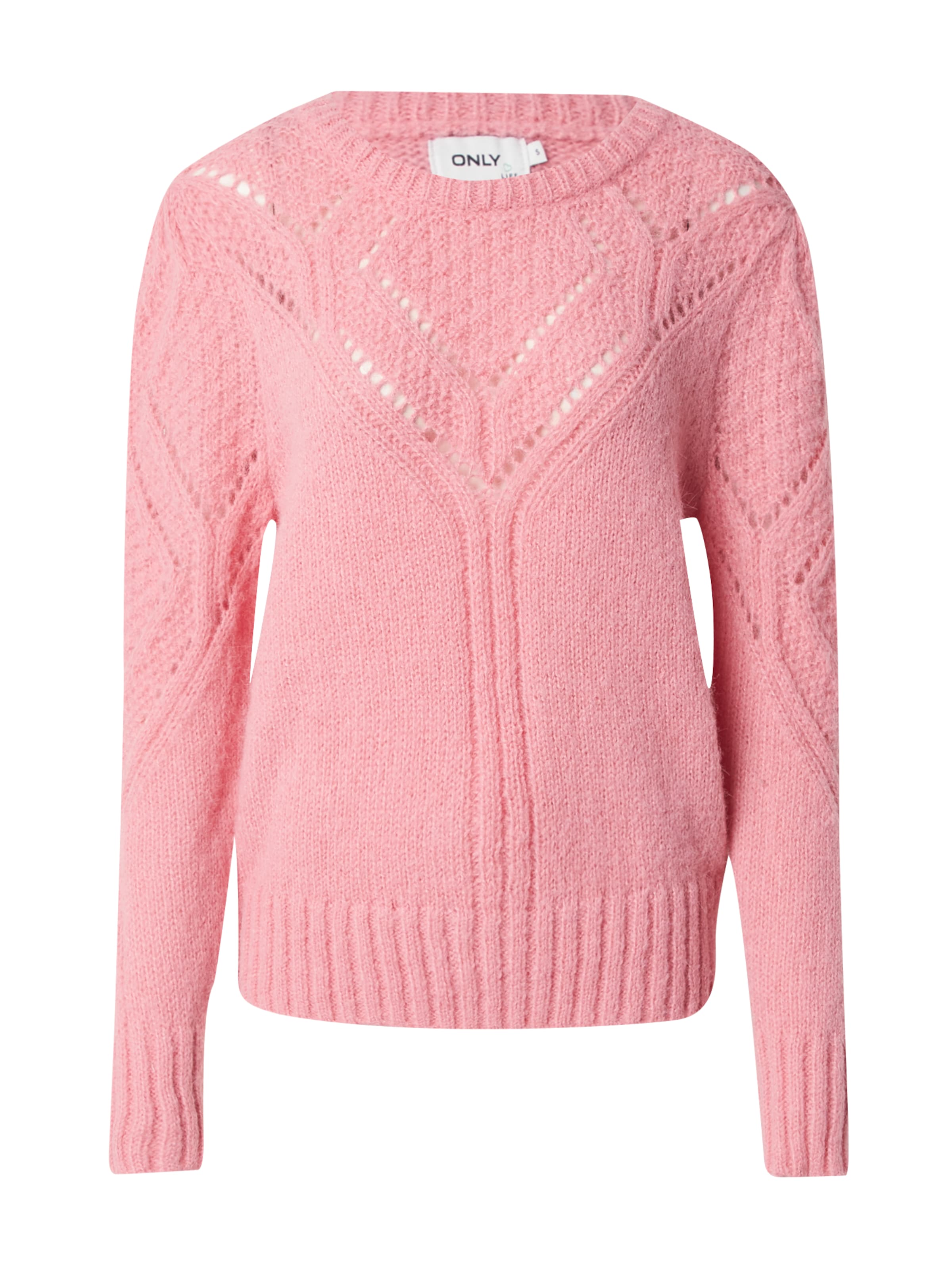 Pull-over ONLY en rose : devant
