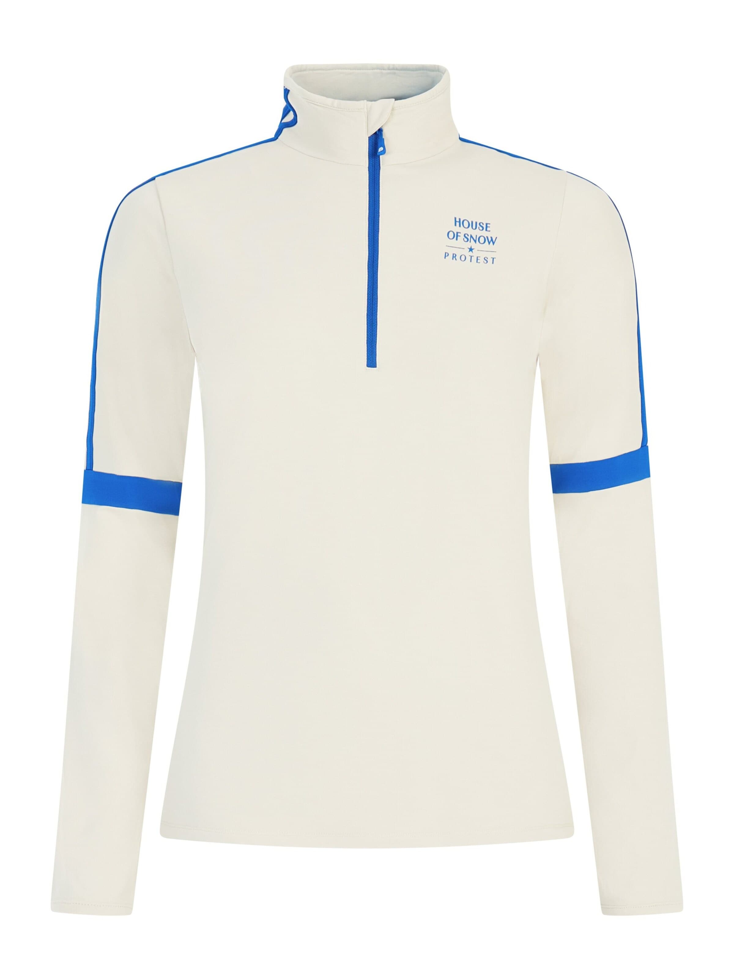 PROTEST Sports sweatshirt 'PRTCarly' in White: front