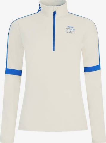 PROTEST Sports sweatshirt 'PRTCarly' in White: front