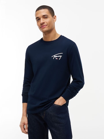 Tommy Jeans Μπλουζάκι σε μπλε: μπροστά