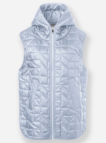 Gilet heine en bleu