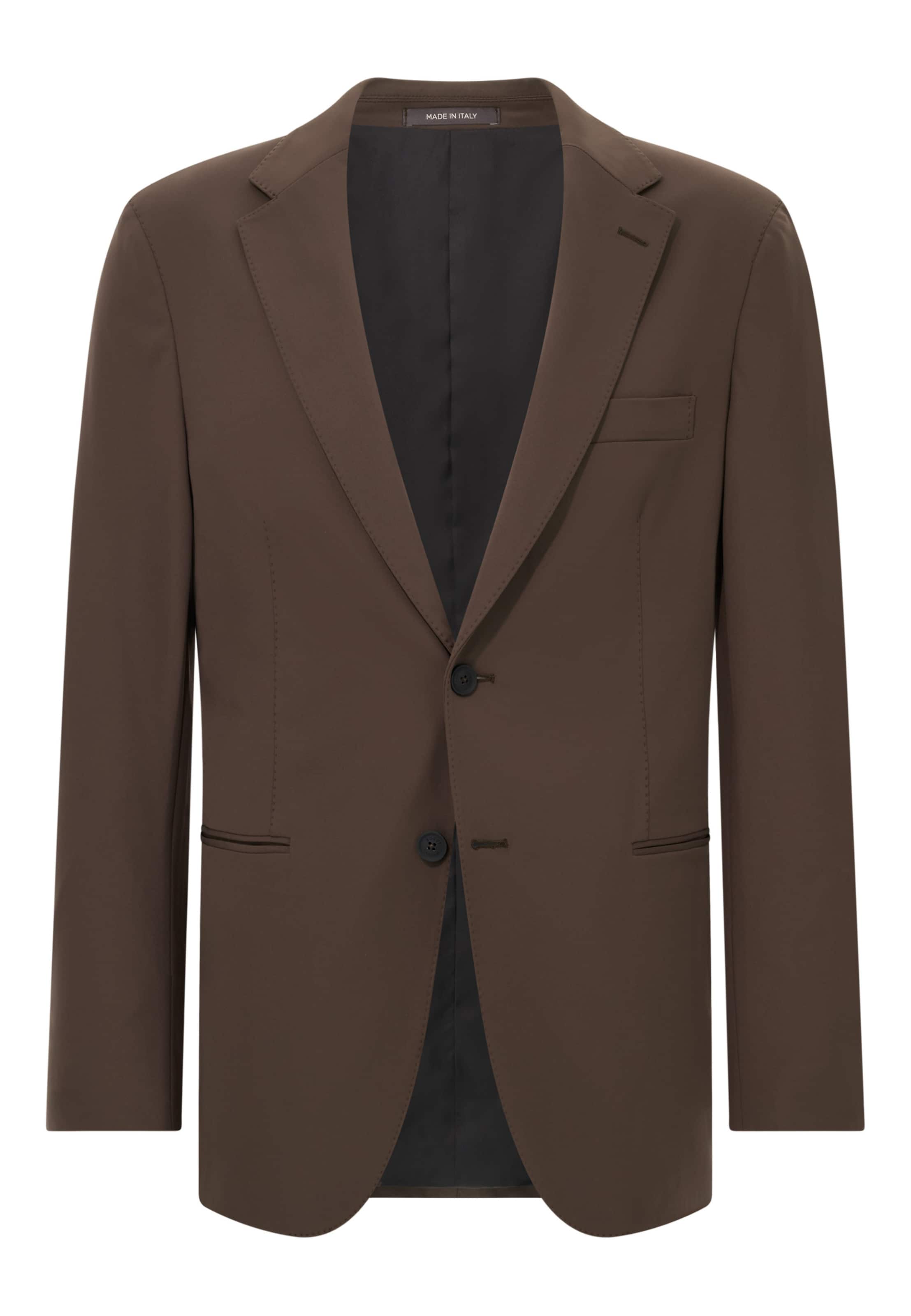 Boggi MilanoRegular Fit Poslovni sako 'B Tech' - smeđa boja: prednji dio