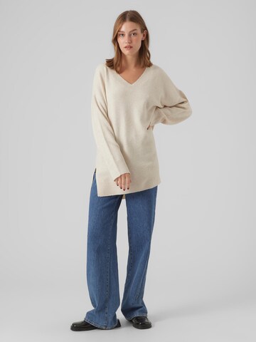 VERO MODA Sweater 'Doffy' in Beige